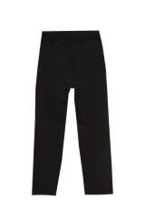 Kız Çocuk Lastikli Ribana Bel Kanvas Çocuk Pantolonu Okul Pantolon