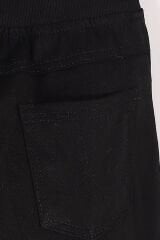 Kız Çocuk Lastikli Ribana Bel Kanvas Çocuk Pantolonu Okul Pantolon