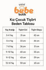 Kuromi Karakter Baskılı Kız Çocuk Tişörtü Pamuklu,Yazlık, Renkli Günlük Üst Rahat Kalıp Basic Tişört Bej 11-12 Yaş