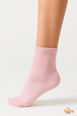 Kadın Çorap 3’lü Paket Kısa Soket Pamuklu Ribana Günlük Rahat Çorap Patik Çorap