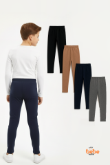 Erkek Çocuk 4’lü İçi Şardonlu Esnek İçlik Tayt ,Günlük Spor Rahat Okul Giyim 4'lü Renk Kombini Tayt 15 YAŞ