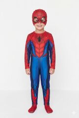 Örümcek Adam Kostümü 3-8 Yaş Çocuk – Tam Set Maskeli Kahraman Kombin 4-5 Yaş