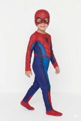 Örümcek Adam Kostümü 3-8 Yaş Çocuk – Tam Set Maskeli Kahraman Kombin 4-5 Yaş