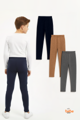 Erkek Çocuk 3’lü İçi Şardonlu Esnek İçlik Tayt ,Günlük Spor Rahat Okul Giyim 3'lü Renk Kombini Tayt 15 YAŞ