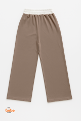 Kız Çocuk Cepli Eşofman Pantolon Yan Şeritli,Lastikli Bel,Rahat Spor ve Günlük Pantolon Eşofman Altı