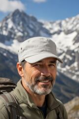 Erkek Castro Avcı Kep Şapka Modern Ayarlanabilir Kumaş Erkek Şapka Krem