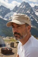 Erkek Castro Avcı Kep Şapka Modern Ayarlanabilir Kumaş Erkek Şapka Bej