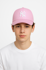 NY Nakışlı Şapka 13-25 Yaş Arası Genç Spor Şapka Ayarlanabilir Kep Tarz Günlük Yazlık Erkek Şapka