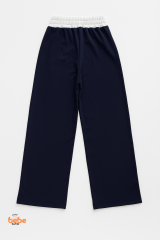 Kız Çocuk Cepli Eşofman Pantolon Yan Şeritli,Lastikli Bel,Rahat Spor ve Günlük Pantolon Eşofman Altı