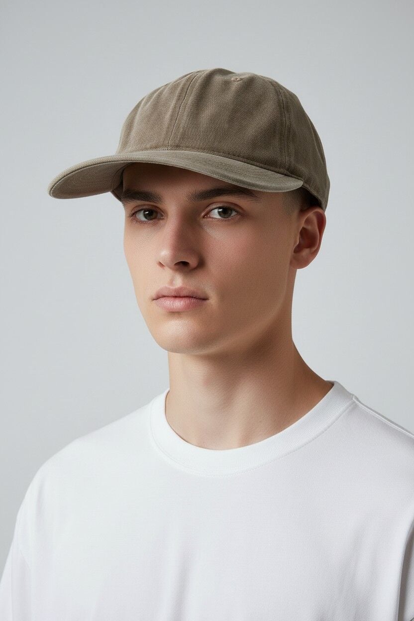 Erkek Casual Spor Şapka Düz Model Günlük Kullanım HAKİ