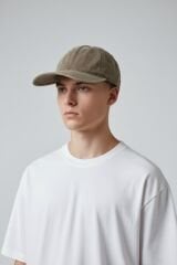 Erkek Casual Spor Şapka Düz Model Günlük Kullanım HAKİ