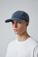 Erkek Casual Spor Şapka Düz Model Günlük Kullanım LACİVERT