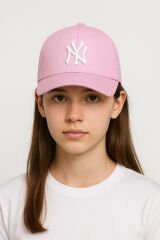 Ny Logolu Nakışlı Genç Şapka | 13-25 Yaş Unisex Spor Şapka, Ayarlanabilir ve Günlük Kombinlere Uygun