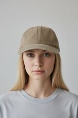 Kadın Casual Spor Şapka Düz Model Günlük Kullanım HAKİ