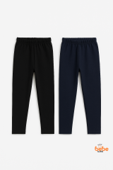 Erkek Çocuk 2’li İçi Şardonlu Esnek İçlik Tayt ,Günlük Spor Rahat Okul Giyim 2'li Renk Kombini Tayt 14 YAŞ