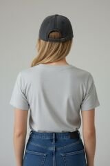 Kadın Casual Spor Şapka Düz Model Günlük Kullanım ANTRASİT