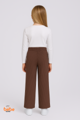 Kız Çocuk Fitilli Eşofman Altı Salaş Pantolon, Esnek Bel Lastikli, Rahat Günlük ve Okul Kombinleri 14 YAŞ