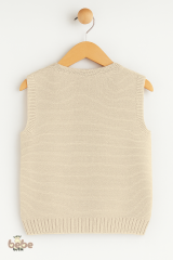 Erkek Çocuk Örgü Yelek, Düğmeli Kışlık Hırka Modelleri Okul, Günlük Kullanımı İçin Triko Süveter 5 YAŞ