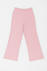 Kız Çocuk Yazlık Takım 2’li | MOODY Baskılı Crop, Atlet + Yırtmaçlı Bol Paça Pantolon | 8-13 Yaş PEMBE - 12-13 Yaş