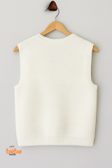 Erkek Çocuk Örgü Yelek, Düğmeli Kışlık Hırka Modelleri Okul, Günlük Kullanımı İçin Triko Süveter 6 YAŞ