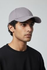 Premium Pamuklu Erkek Beyzbol Şapkası - Ayarlanabilir Basic Spor Cap ANTRASİT