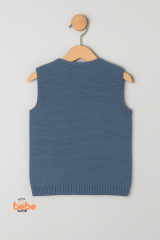 Erkek Çocuk Örgü Yelek, Düğmeli Kışlık Hırka Modelleri Okul, Günlük Kullanımı İçin Triko Süveter 5 YAŞ