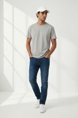 Erkek 2'li Ekonomik Paket Beyzbol Şapkası Seti - Ayarlanabilir Spor Şapka Kombini BEYAZ-LACİVERT