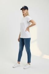 Kadın Nakış Detaylı Basketbol Şapkası - Ayarlanabilir Spor Şapka LACİVERT