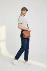 Kadın 2'li Avantaj Paketi Beyzbol Şapkası Seti - Ayarlanabilir Basic Spor Şapka Kombini BEYAZ-HAKİ