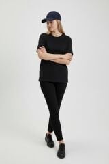 Kadın 2'li Avantaj Paketi Beyzbol Şapkası Seti - Ayarlanabilir Basic Spor Şapka Kombini BEYAZ-LACİVERT