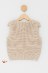 Erkek Çocuk & Bebek Selanik Örgü Düğmeli Triko Yelek 1-2-3-4 Yaş | Baharlık & Kışlık Hırka Yelek