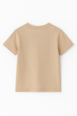 Roblox Baskılı Kısa Kollu Pamuklu Erkek Çocuk Tişörtü | Renkli Oyun Karakterli Yazlık Tshirt BEJ - 3-4 Yaş
