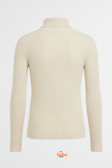 Erkek Çocuk Kaşkorse Fitilli Boğazlı Uzun Kollu Body Pamuklu Esnek İçlik & Günlük Basic Üst