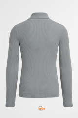 Erkek Çocuk Kaşkorse Fitilli Boğazlı Uzun Kollu Body Pamuklu Esnek İçlik & Günlük Basic Üst