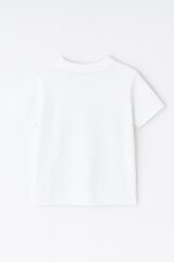LABUBU Karakter Baskılı Çocuk Tişörtü Pamuklu, Renkli Seçenekli Erkek Yazlık Kısa Kollu T-Shirt BEYAZ - 3-4 Yaş