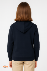 Kız Çocuk Kapüşonlu Fermuarlı Sweatshirt – İçi Şardonlu,Spor Hırka, Günlük ve Okul Kombinleri İçin 16 YAŞ