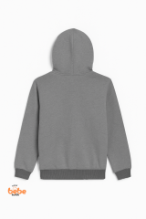 Kız Çocuk Kapüşonlu Fermuarlı Sweatshirt – İçi Şardonlu,Spor Hırka, Günlük ve Okul Kombinleri İçin