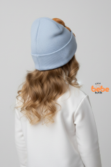 Peluş Ayıcık Detaylı Kız Çocuk Triko Bere – Yumuşak Triko Kışlık Şapka | Pamuklu Örgü Beanie Modeli