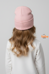 Peluş Ayıcık Detaylı Kız Çocuk Triko Bere – Yumuşak Triko Kışlık Şapka | Pamuklu Örgü Beanie Modeli