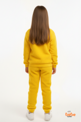 Sarı Tweety Nakışlı Welsoft Polar Kız Çocuk Eşofman Takımı ,Sıcak, Yumuşak, Kışlık Pijama Takımı 8 YAŞ