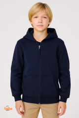 Erkek Çocuk Kapüşonlu Fermuarlı Sweatshirt – İçi Şardonlu,Spor Hırka, Günlük ve Okul Kombinleri İçin 16 YAŞ