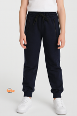 Kız Çocuk Lacivert Fermuarlı Cepli Eşofman Altı – Jogger Model Spor ve Okul Pantolonu – 9-16 Yaş 16 YAŞ