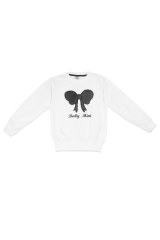 Kız Çocuk Fırfırlı Siyah Deri Etek ve Uzun Kollu Sweatshirt 2'li Takım Günlük ve Özel Gün Kombini 4-5 Yaş