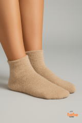 Kadın Yün Çorap Kışlık Kalın Sıcak Tutucu, Elit Yumuşak Dokulu, Ev ve Günlük Giyim Çorabı