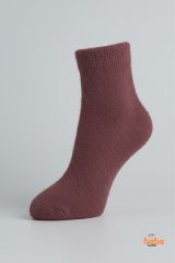 Kadın Yün Çorap Kışlık Kalın Sıcak Tutucu, Elit Yumuşak Dokulu, Ev ve Günlük Giyim Çorabı