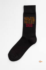 Galatasaray 1905 Yazılı Siyah Yetişkin Uzun Çorap – Unisex Spor & Günlük Taraftar Çorabı – 41-44 Numara