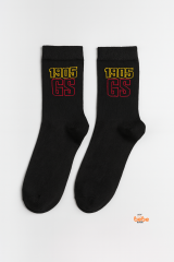 Galatasaray 1905 GS Siyah Kısa Yetişkin Çorap – Unisex Günlük & Spor Taraftar Çorabı – 41-44 Numara