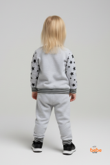 Kız Çocuk 2’li Eşofman Takımı Panda Desenli Rahat Günlük Giyim & Pijama Takımı %100 Pamuklu