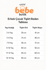 Batman Baskılı Erkek Çocuk Tişörtü - Kısa Kollu Pamuklu Yazlık Basic Süper Kahraman Tasarım Sarı 3-4 Yaş