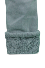 Erkek Çocuk Beli Lastikli Kargo Cepli Pelüş Polar Pantolon GRİ - 10-11 Yaş